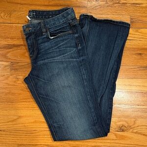 LOFT Women's Dark Wash Bootcut Jeans